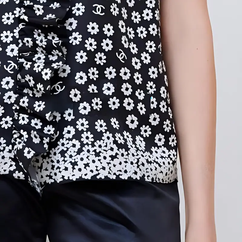 CHANEL Shirts Women's Black-1