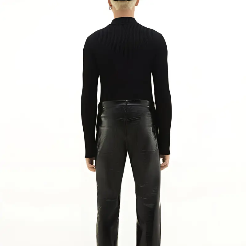 COURREGES Reedition Mockneck Sweater-2