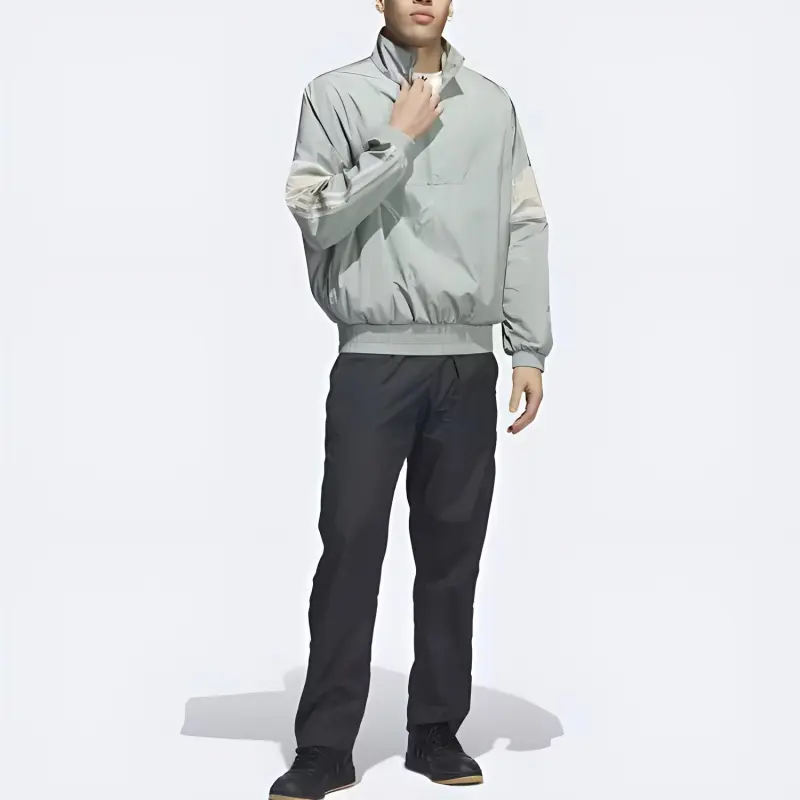 Adidas Originals Warm-Up Basketball Jacket Jackets Coats Men's Green-3