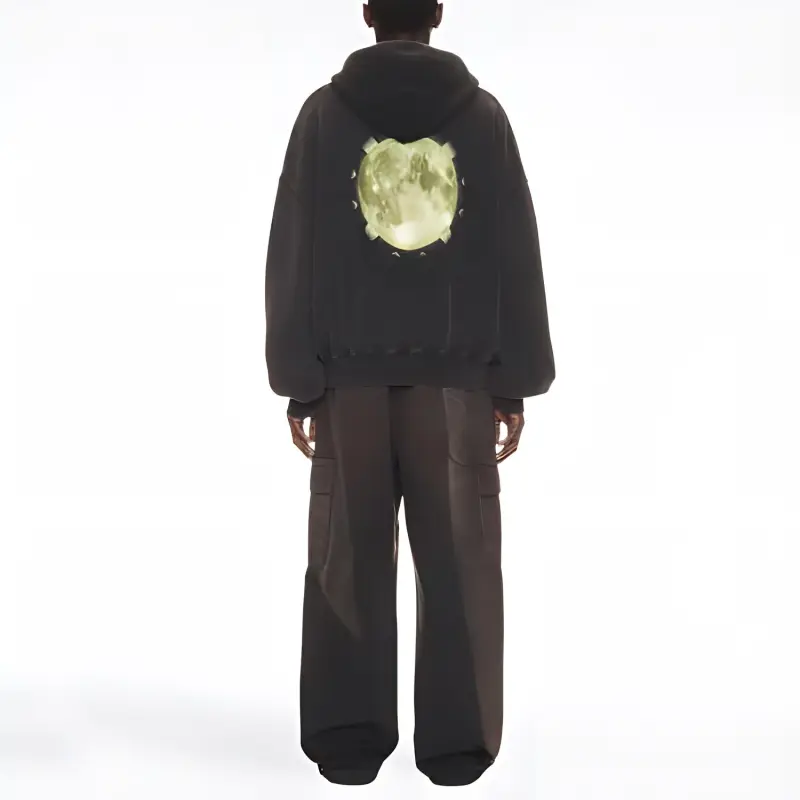 OFF WHITE Super Moon Cotton Hoodie-2