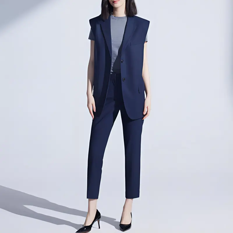 THEORY Business Suit Women's Deep Sea Blue-2