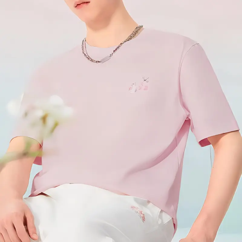 LiNing SS22 T Shirt Unisex Pink-2