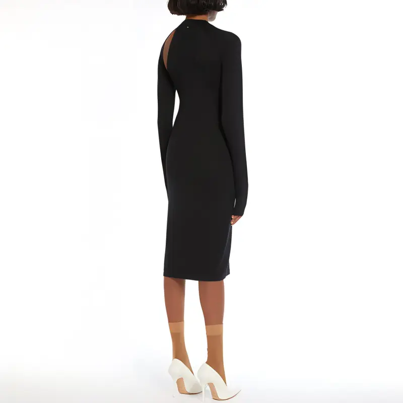 SportMax Cut Out detail Dress-2