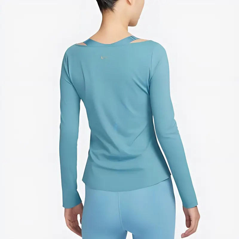 Nike T Shirts Women's Blue-2
