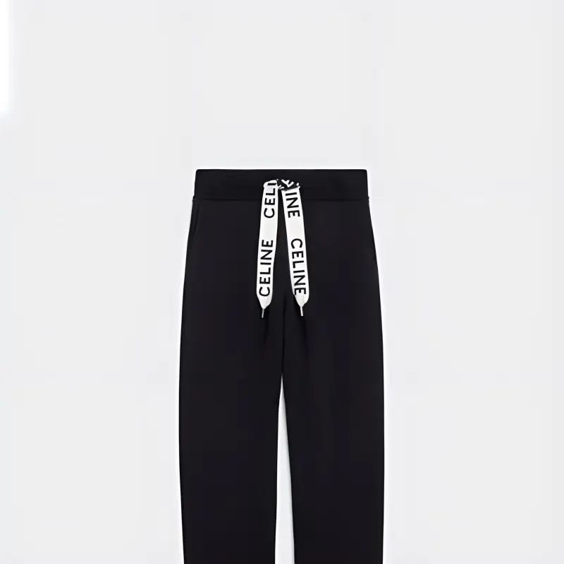 CELINE Athletic Trousers Men's Black-2