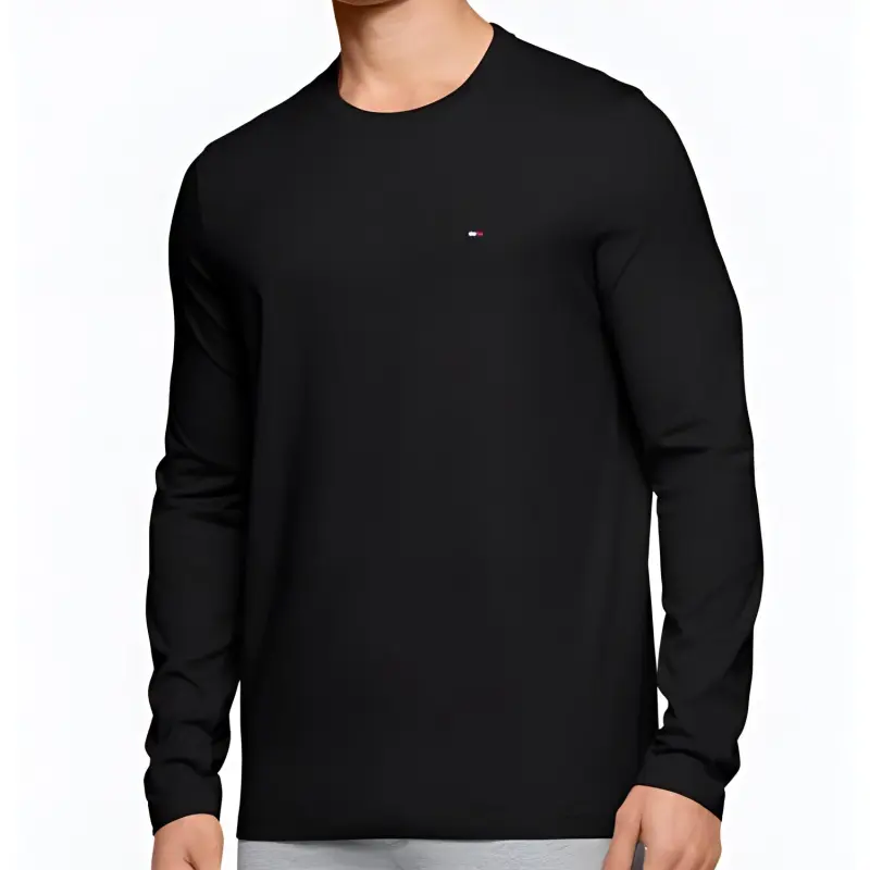 Tommy Hilfiger Regular T Shirt Men's Black-1