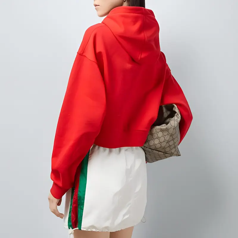 GUCCI FW23 Sweatshirt Women's Red-2