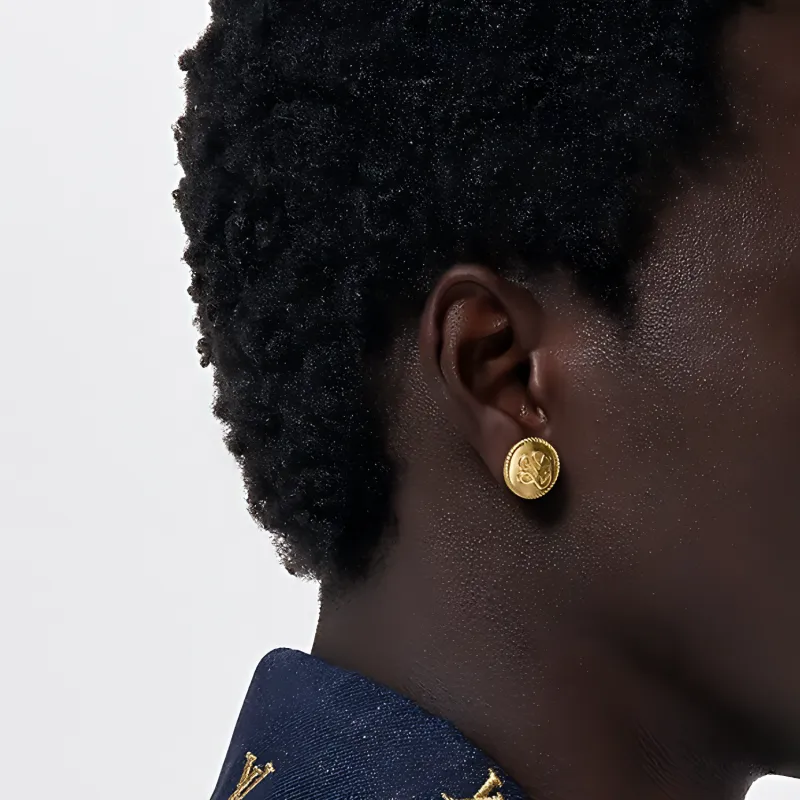 LOUIS VUITTON Lv Dynasty Set Of 3 Earrings-4