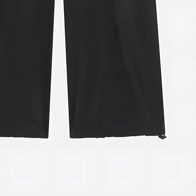KENZO Drawstring Wide Leg Pants-5