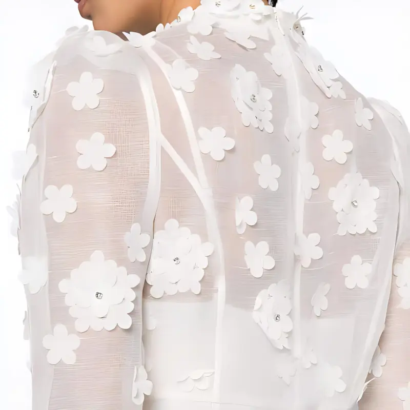 Zimmermann SS24 Long-Sleeved Dresses Women's White-5