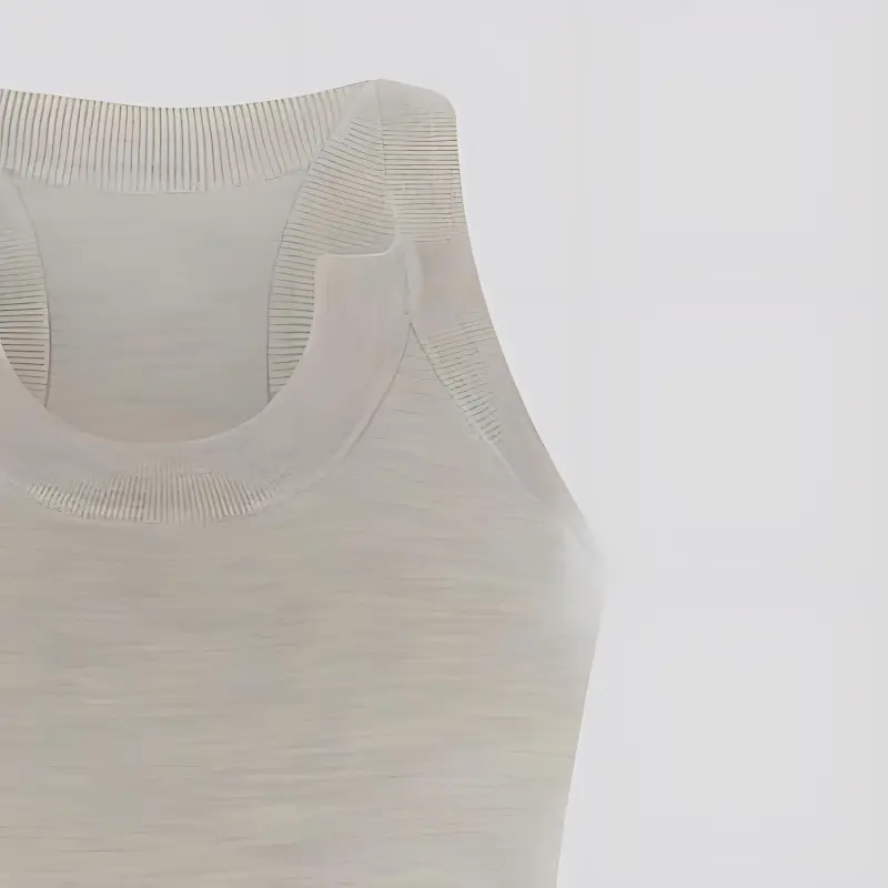 Burberry FW22 Sleeveless Dress Women's White-3