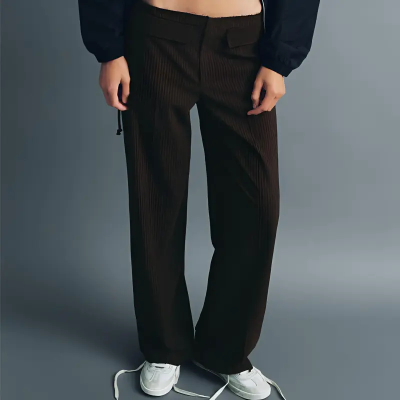 ZARA Casual Pants Women's Brown-1