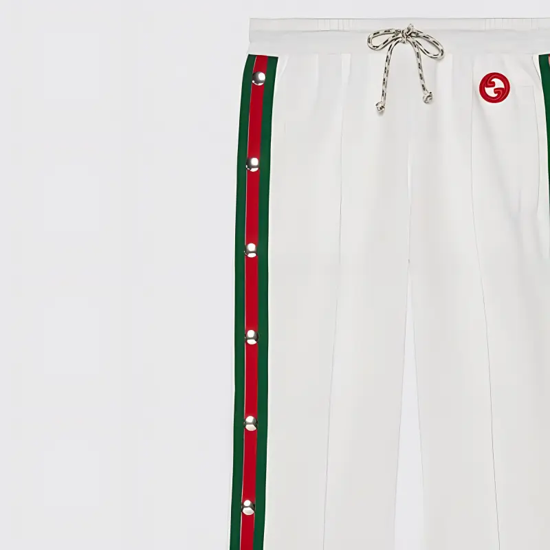 GUCCI SS23 Casual Pants Women's White-3