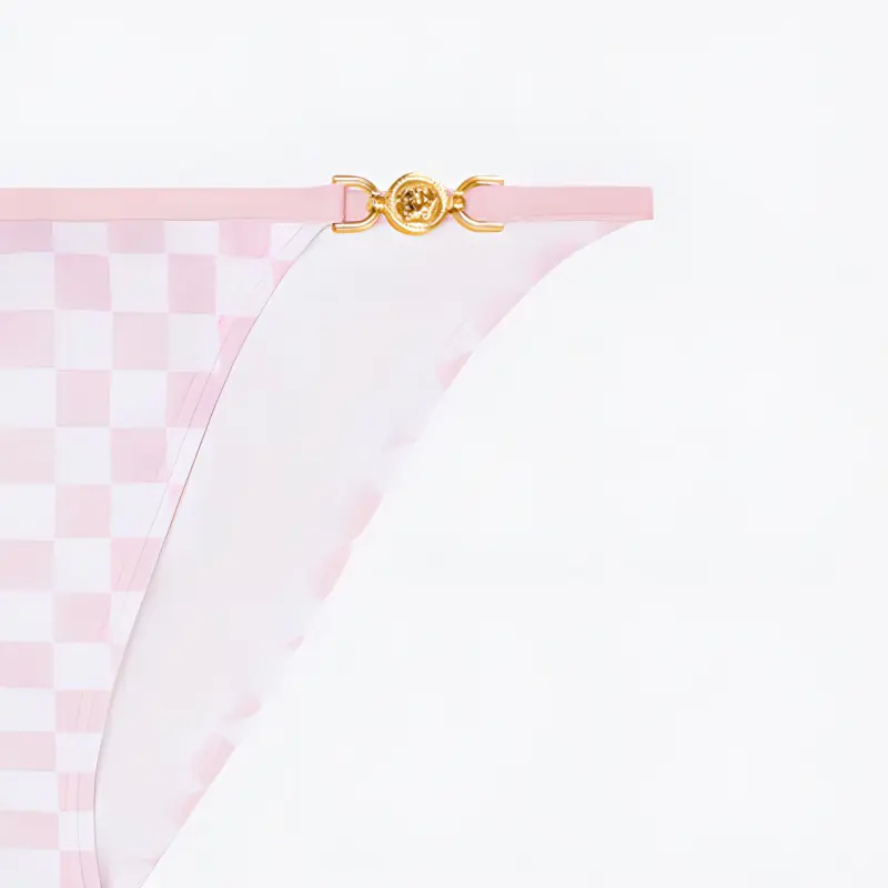 VERSACE SS24 Swimming Shorts Women's Light Pink Red-2