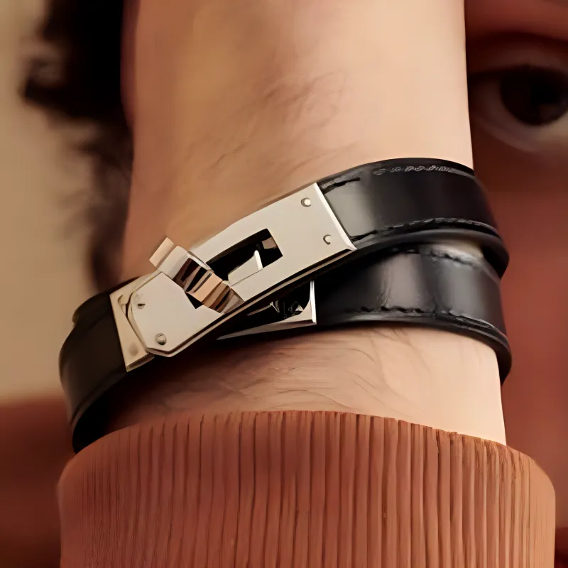 HERMES Kelly Bracelets Men-1