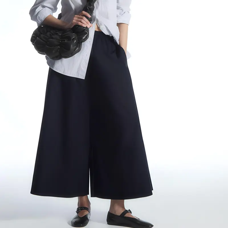 COS Casual Pants Women's Navy Blue-1