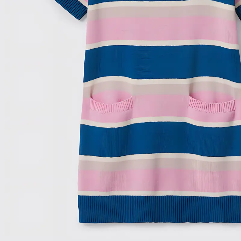 GUCCI SS24 Short Sleeved Dress Women's Multicolor-1
