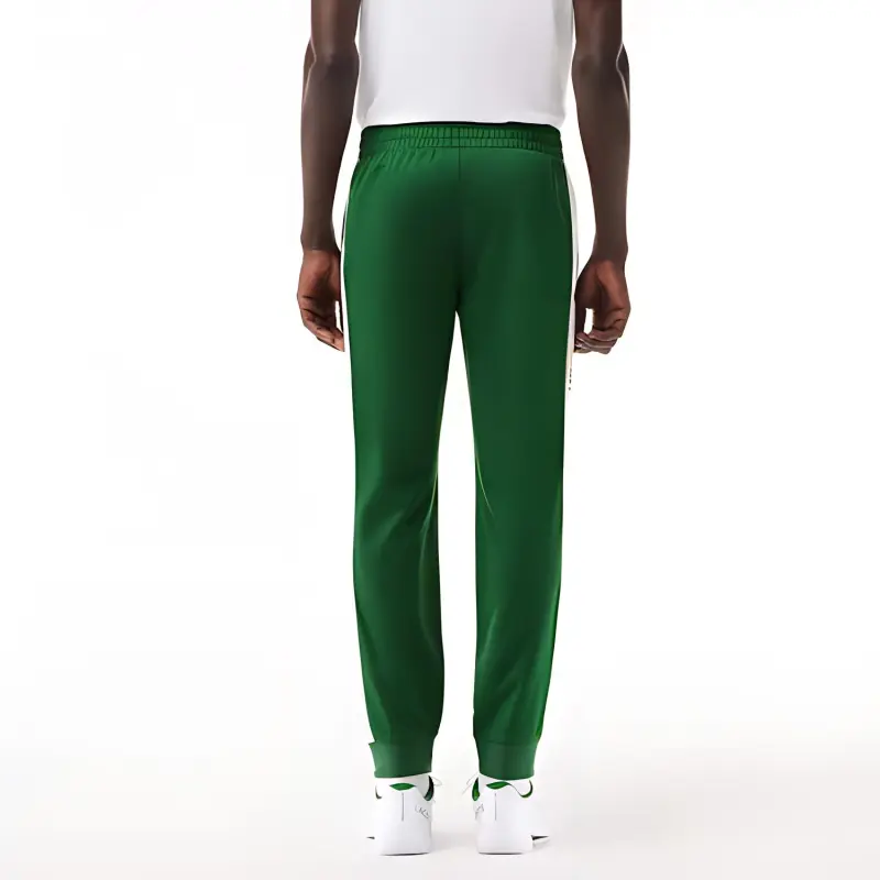 LACOSTE Knitted Sweatpants Men's Pine Green-2