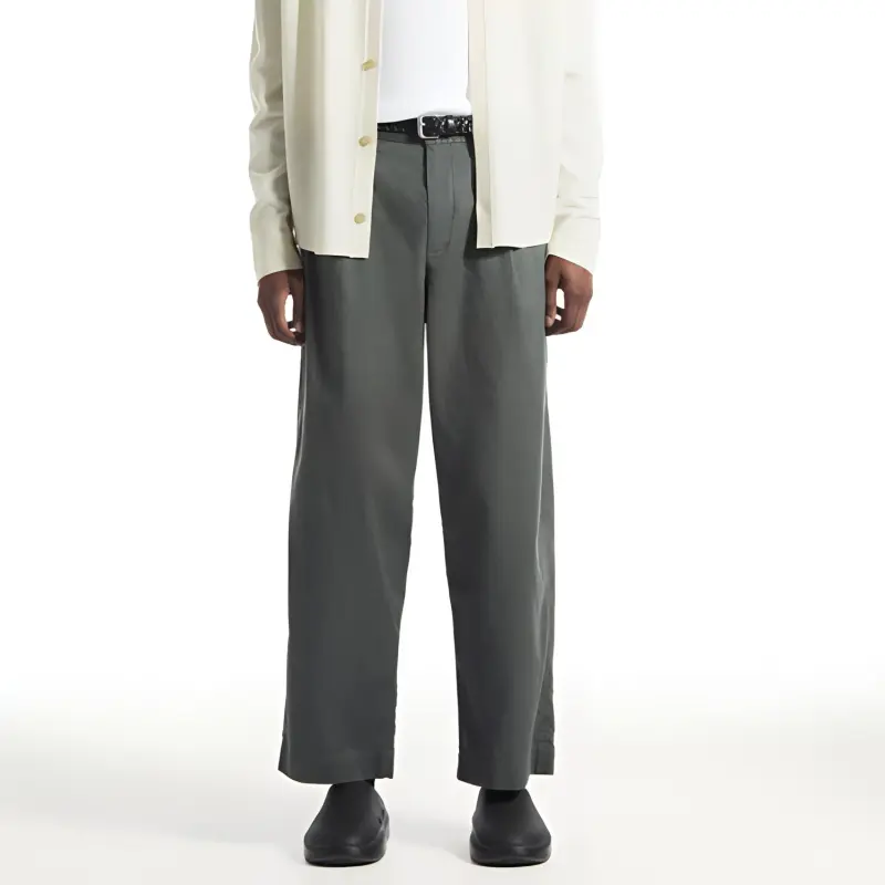 COS Casual Pants Men's Dark Green-1