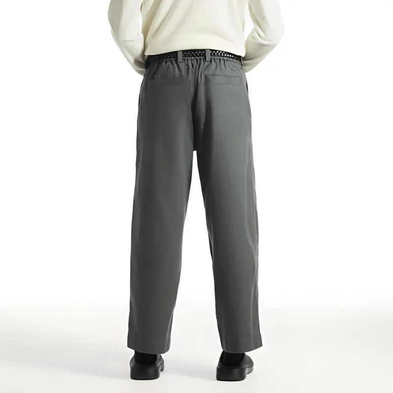 COS Casual Pants Men's Dark Green-2