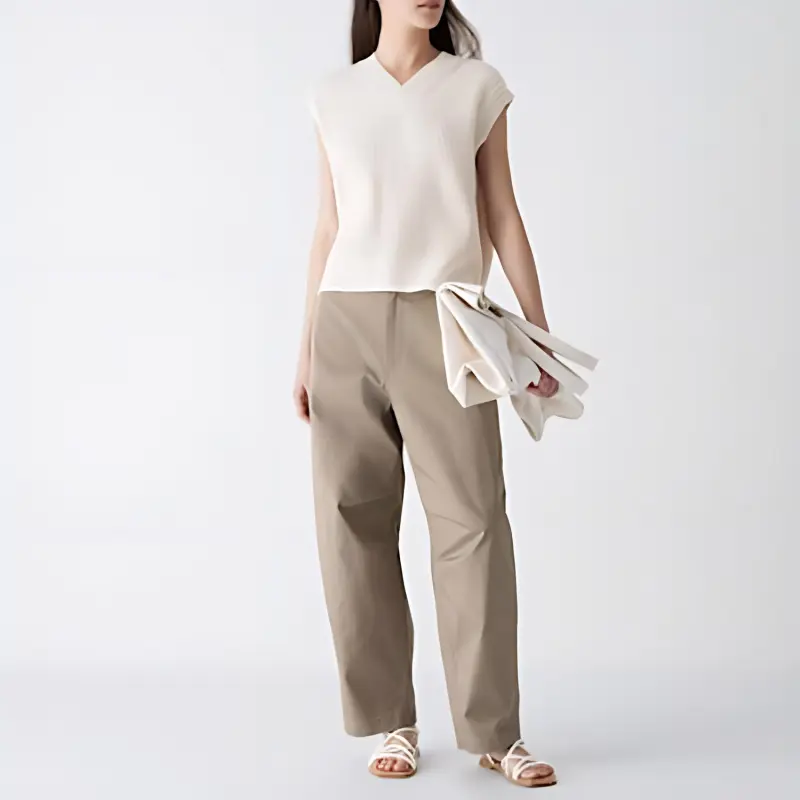 UNIQLO Casual Pants Women's Khaki-1