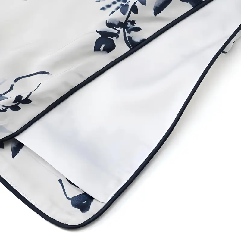 Shanghai Tang Floral-print Cotton Qipao-2