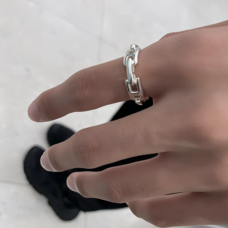 AMBUSH Silver Rings Women's Silver-4
