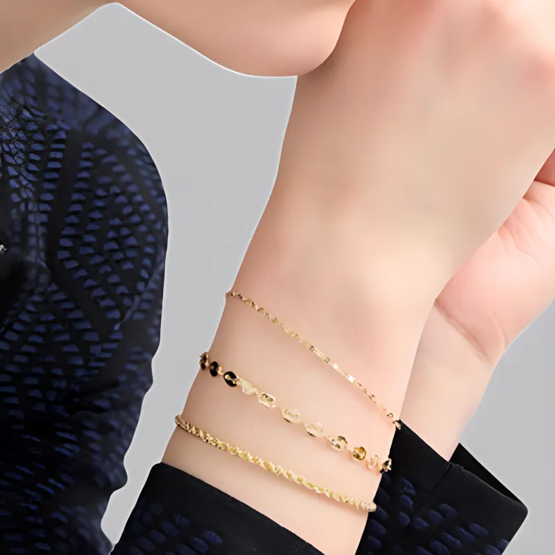 EMPORIO ARMANI Copper Alloy Bracelets Women's Gold-2