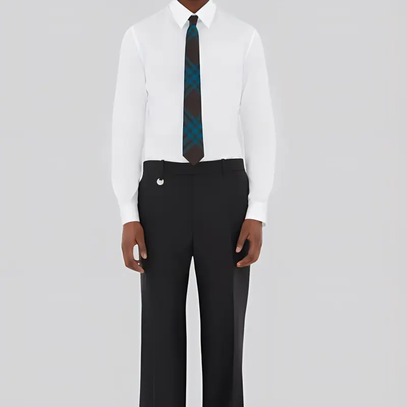 Burberry Checked Silk Tie-2