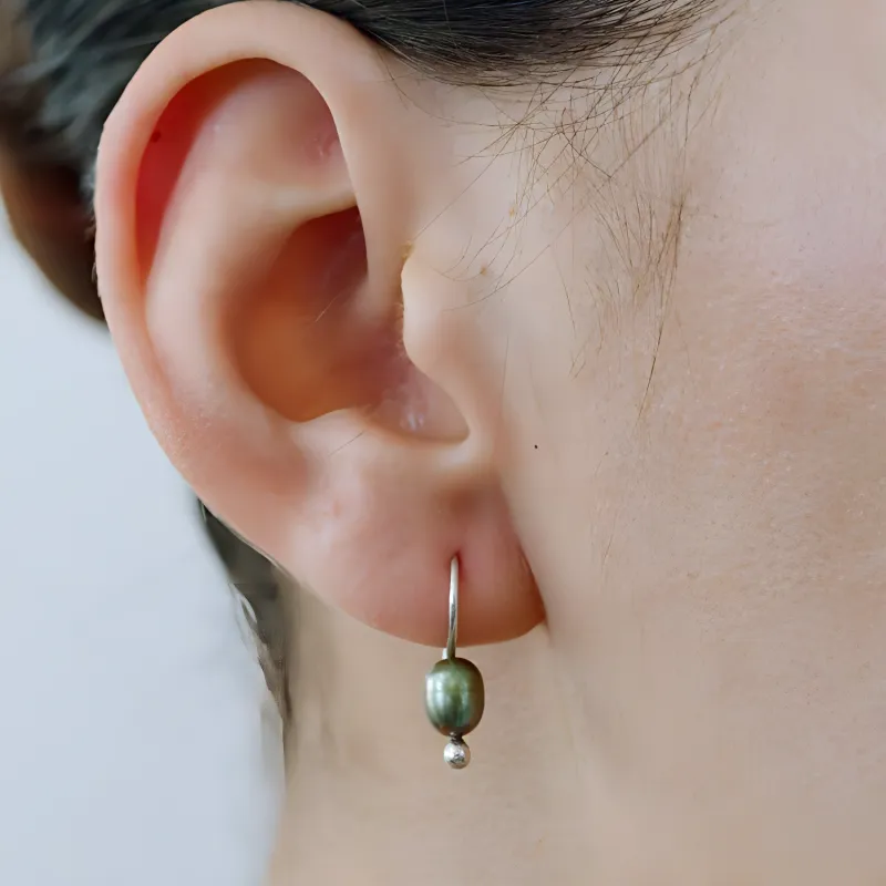 Sophie Buhai Pearl Earrings Women's Green-1