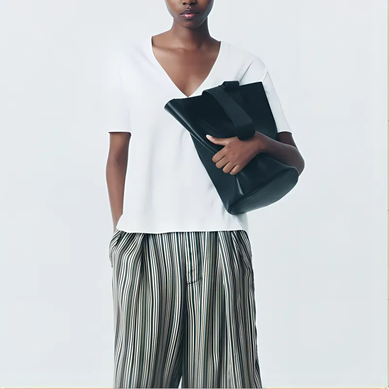 ZARA T-Shirts Women's White-3