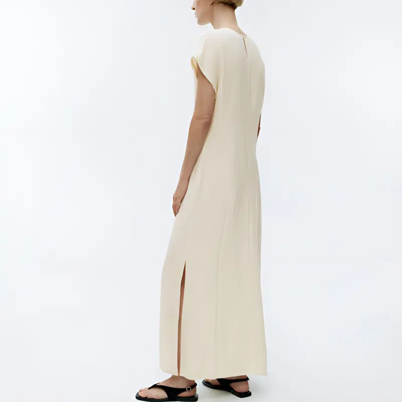 ARKET Short Sleeved Dress Women's White-2