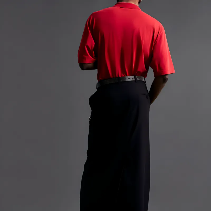 Martine Rose Oversized Panelled Polo Shirt-3