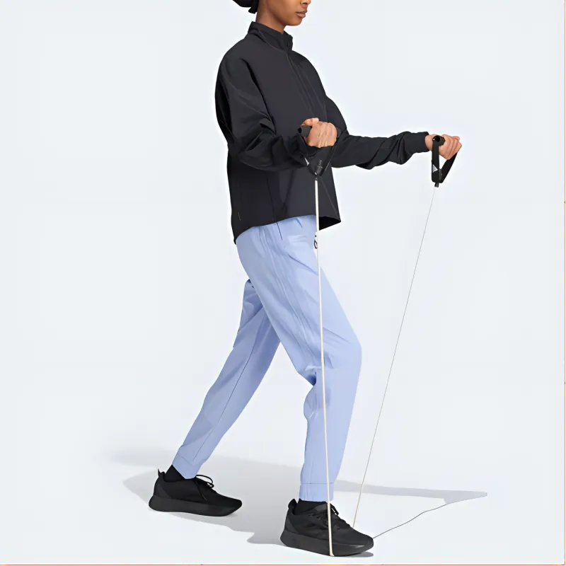 Adidas Free Shipping With AdiClub Pacer All Gym Tonal 3 Stripes Woven Jacket-3