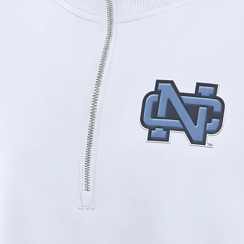 Nike North Carolina Tar Heels Legacy Elevated Logo Women's Nike College Cropped 1/4-Zip Crew-2