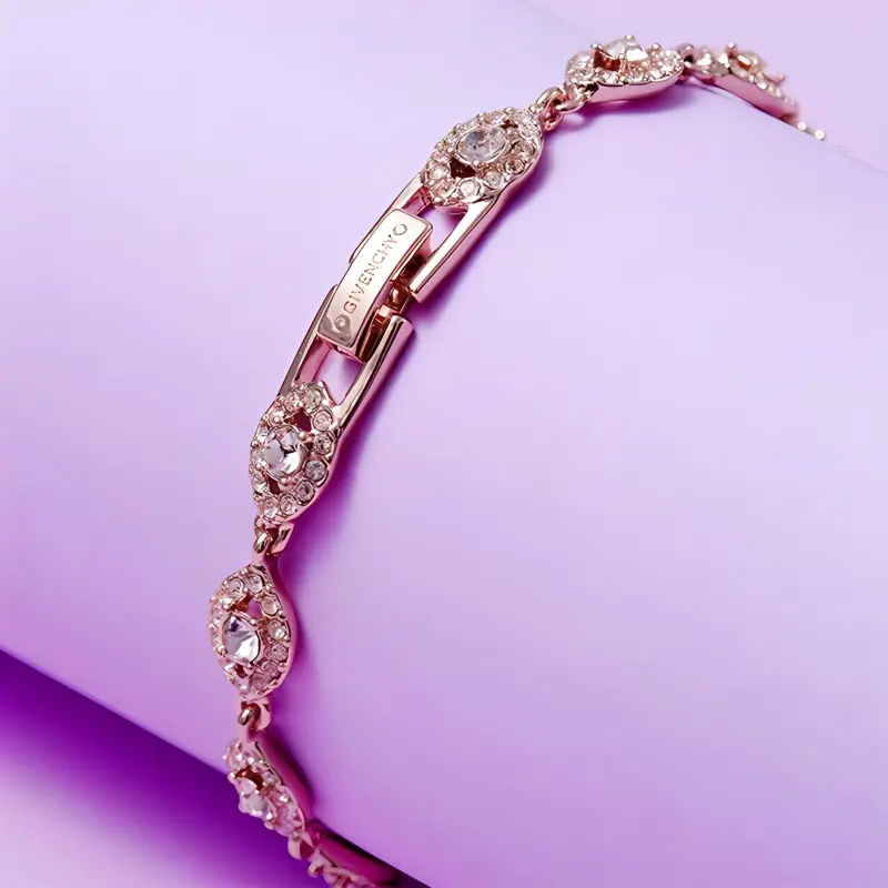 GIVENCHY Crystal Bracelets Women's Rose Gold-1