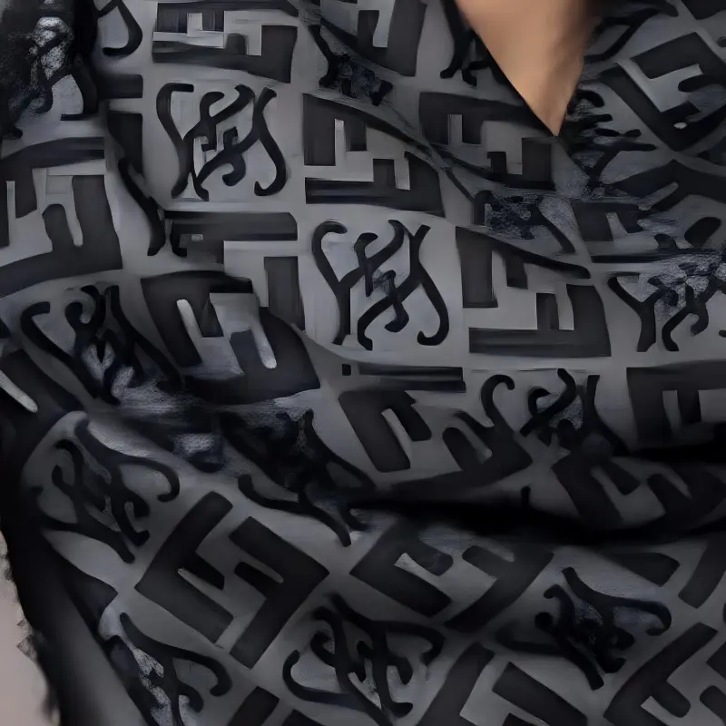 FENDI Monogram-print Scarf-2