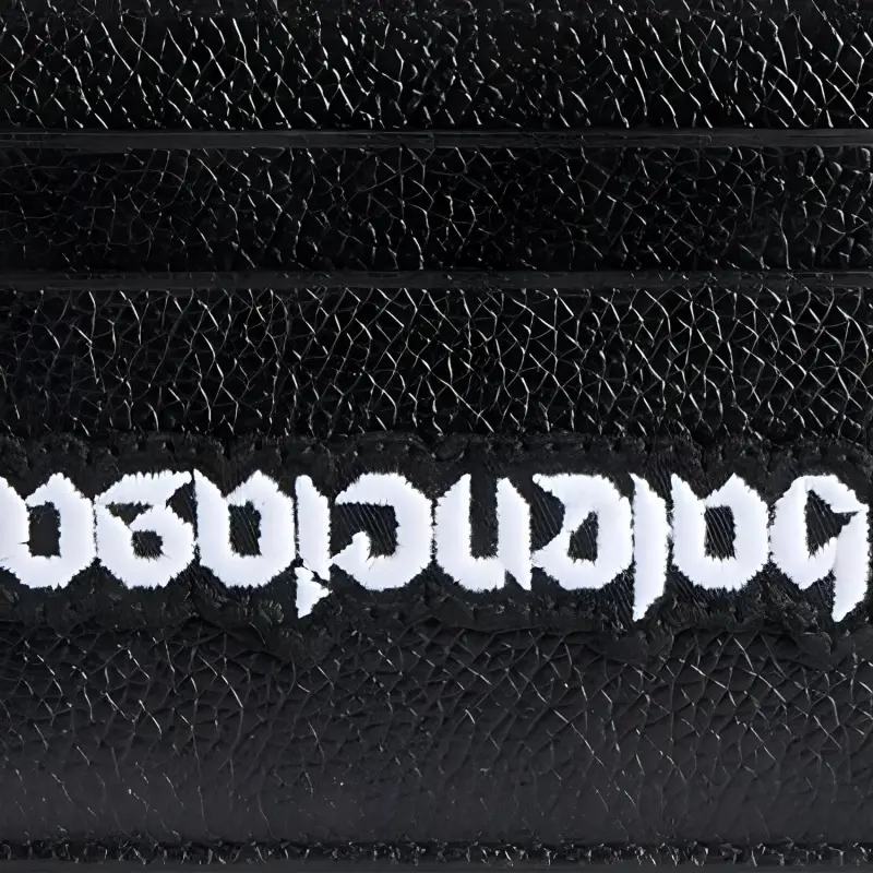 Balenciaga Logo Patch Card Holder-2