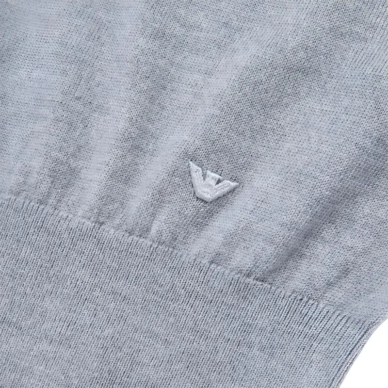 EMPORIO ARMANI Long Sleeved Crewneck Knitted Jumper-6