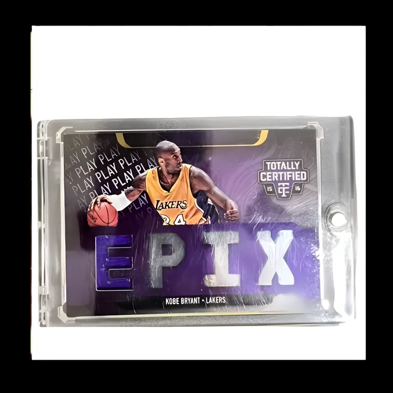 PANINI Kobe Bryant 2015 16 Material 99 Pack Sanitary Napkins Lakers Four Window Basketball Card Pass Sports Cards 1 Pc-2