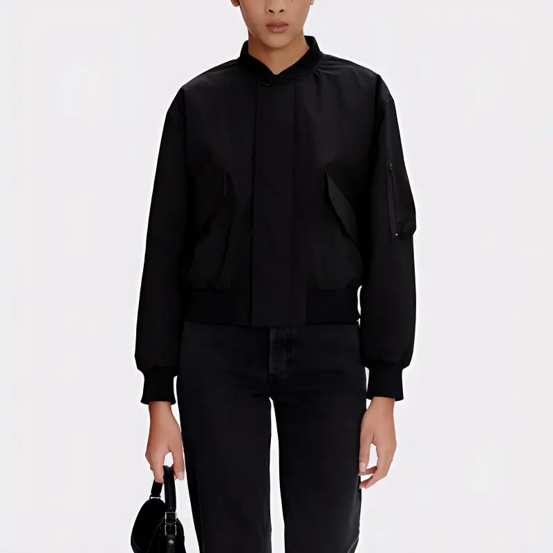 A.P.C Side Zip Bomber Jacket-1