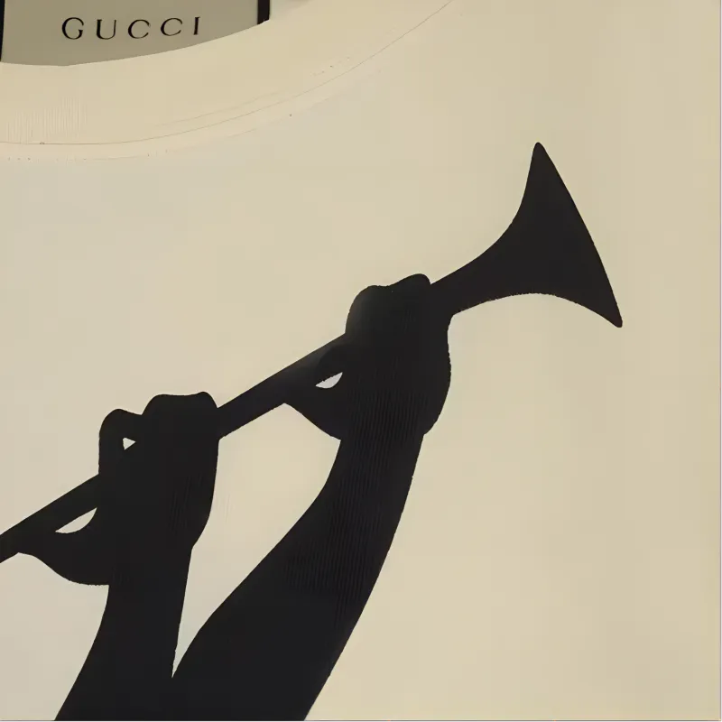 GUCCI T Shirts Unisex White-3