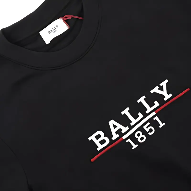 BALLY Sweatshirts Men Black-2