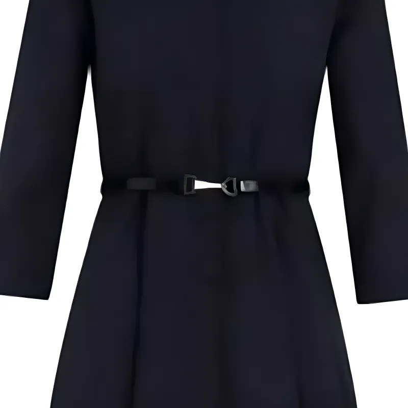 'S MAX MARA Long Sleeved Dresses Women's Blue-4