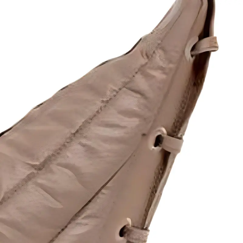 Lemaire Cotton Canvas Croissant Bag Shoulder Bag Crossbody Bag Handbag Small Size Unisex Light Brown-2
