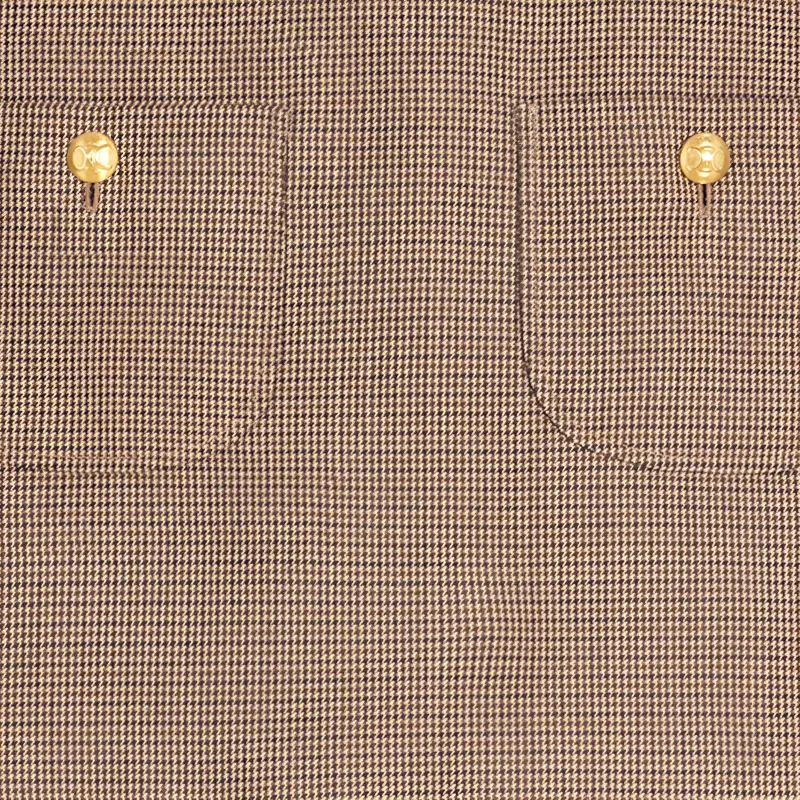 CELINE SS23 Casual Short Skirts Women's Apricot-3