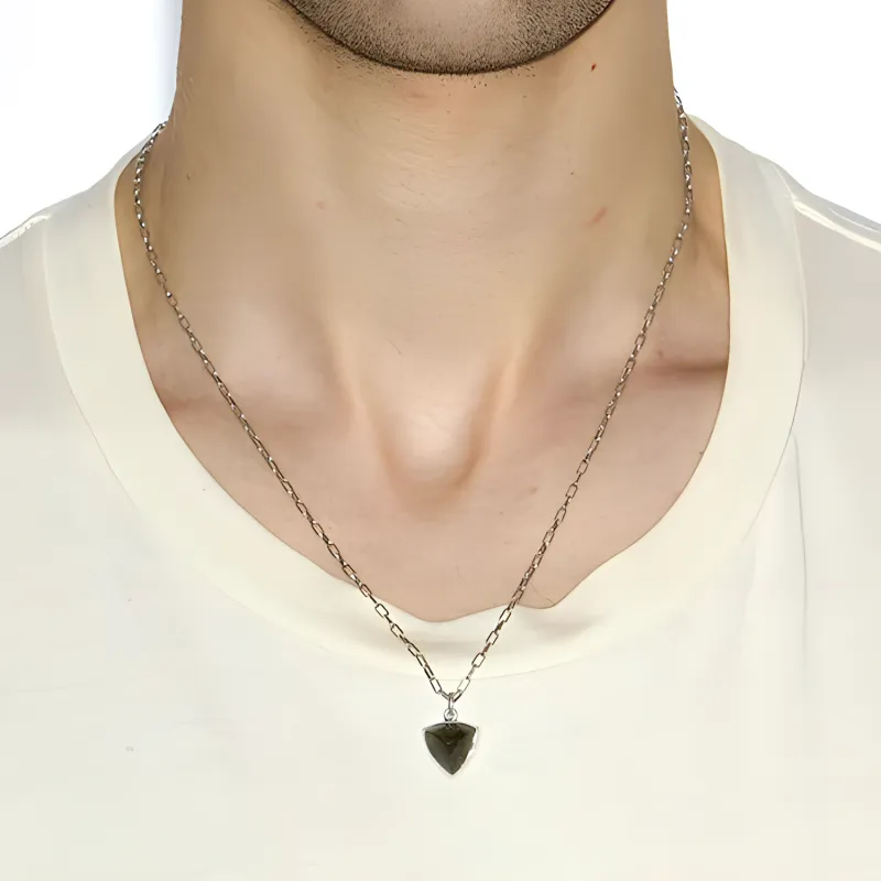 ISABEL MARANT Brass Necklaces Men's Silver-2