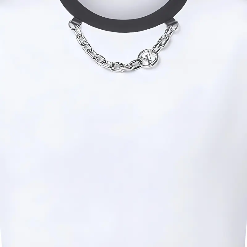 LOUIS VUITTON 1AFTSL Chunky Chain T Shirt-3