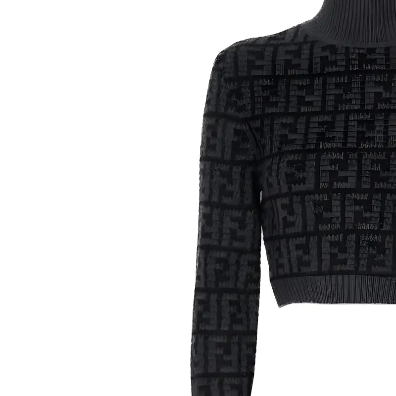 FENDI FW22 Sweater Women's Black-5