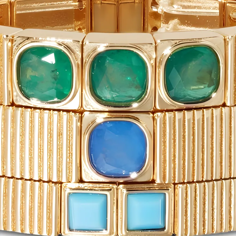 Roxanne Assoulin Composed Bracelets Set Of Three-2